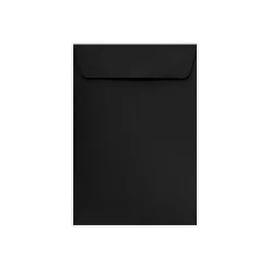 LUX 6.5" x 9.5" Open End Envelopes 500/Pack, Midnight Black (-1645-56-500)* Catalog
