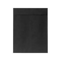 LUX 9 x 12 Open End Envelopes 1000/Pack, Midnight Black (80428-1000)* Catalog