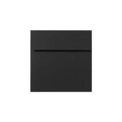 LUX 9 x 9 Square Envelopes, 50/Box, Midnight Black (F-8585-B-50)* Security Tinted