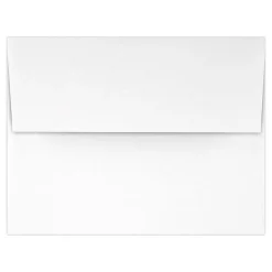 LUX A2 (4 3/8 x 5 3/4) - 100% Cotton - Brilliant White 50/Pack, Brilliant White - 100% Cotton (4870-SBW-50)* Business