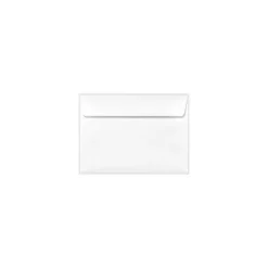 LUX A7 Invitation Envelopes (5 1/4 x 7 1/4) 250/Box, 24lb. White* Business