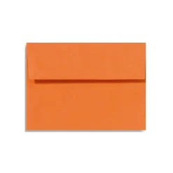 LUX A6 Invitation Envelopes (4 3/4 x 6 1/2) 50/Box, Mandarin (EX4875-11-50)* Business