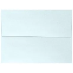 LUX A7 Invitation Envelopes (5 1/4 x 7 1/4) 50/Box, Aquamarine Metallic (5380-02-50)* Business