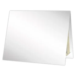 Certificate Holders, 9 1/2" x 11", White Gloss, 25/Pack (CHEL185SG1225) Awards & Certificates