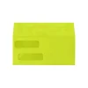 LUX Double Window Invoice Envelopes, Wasabi 4 1/8 x 9 1/2 inch 500/Pack* Security Tinted
