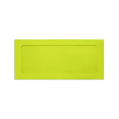 LUX Full Face Envelopes Wasabi 4.125 x 9.5 inch 250/Pack* Security Tinted