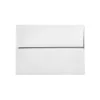 LUX 80lb 6"x9 1/2" Square Flap Envelopes W/Peel&Press, Bright White, 250/BX* Business