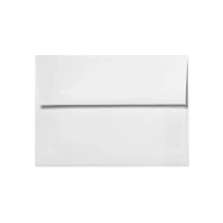 LUX 80lb 6"x9 1/2" Square Flap Envelopes W/Peel&Press, Bright White, 250/BX* Business