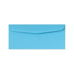 LUX 60lbs. 4 1/8" x 9 1/2" #10 Regular Envelopes, Bright Blue, 500/BX* Security Tinted