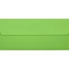 LUX 80lbs. 4 1/8" x 9 1/2" #10 Square Flap Envelopes, Limelight Green, 250/BX* Business