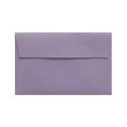 LUX 80lbs. 5 3/4" x 8 3/4" A9 Invitation Envelopes W/Peel & Press, Wisteria Purple, 250/BX* Business