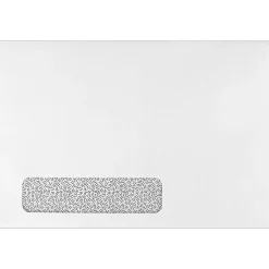 LUX Moistenable Glue Security Tinted Booklet Window Envelope, 6" x 9", 24lb. White w/ Sec. Tint, 250/Pack (69BW-24WMI-250)* Security Tinted