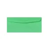 LUX Moistenable Glue Security Tinted #10 Business Envelope, 4 1/2" x 9 1/2", Bright Green, 500/Box (4260-12-500)* Security Tinted