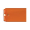 LUX Open End Clasp Envelopes, 9" x 12", Bright Orange, 100/Pack (92938-100)* Catalog