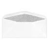 LUX Self Seal Security Tinted #10 Business Envelope, 4 1/2" x 9 1/2", White, 50/Pack (45146-50)* Security Tinted