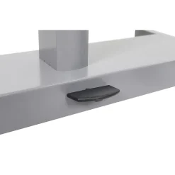 New Adjustable Gray Steel Student Desk 29"-43.5"H (STUDENT-P) Standing Desks