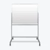 Hot Double Sided Mobile Magnetic Glass Marker Board, Aluminum, 48x36 (MMGB4836) Dry Erase