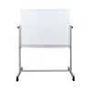 Hot Dry-Erase Mobile Combination Ghost Grid/Whiteboard, Aluminum Frame, 36" x 48" (MB4836LB) Dry Erase