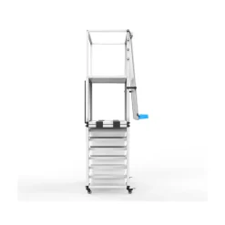 Discount Dry-Erase Mobile Modular Teacher Whiteboard with Storage, Steel Frame, 36