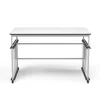 Discount 32"-38"H Adjustable Standing Modular Makerspace and Science Lab Table, White (DTTB001) Standing Desks