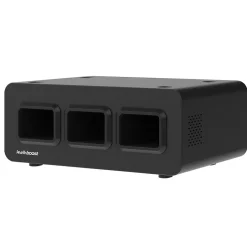 Luxor KwikBoost EdgePower 3-Bay Base Desktop Charging Station, Black (KBEP-BASE3)