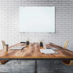 Online Magnetic Wall Mounted Glass Dry Erase Board, 48x36 (WGB4836M) Dry Erase