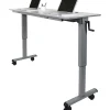 Discount 71"W Sit & Stand Desk, Melamine (STAND-NESTC-72) Standing Desks