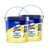 Lysol Pro Disinfecting Wipes, Lemon & Lime Blossom Scent, 800 Wipes/Canister, 2 Canisters/Carton (19200-99856CT)