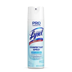 Lysol Professional Cleaner Disinfectant Spray, Crisp Linen Scent, 19 Oz., 12/Carton (36241-74828)