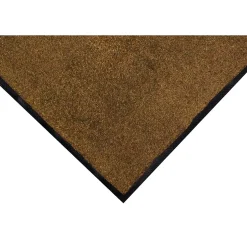 Floor Mats<M + A Matting ColorStar Commercial Wiper Floor Mat, 4.92' x 2.92', Browntone (100235140)