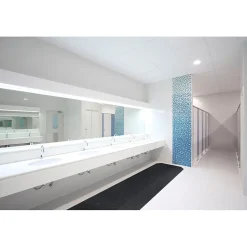 Floor Mats<M + A Matting Sure Stride Anti-Fatigue Commercial Floor Protection Mat, 3' x 10', Smoke (445000000000)