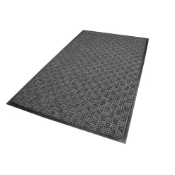 Floor Mats<M + A Matting WaterHog Masterpiece Select Commercial Wiper/Scraper Entrance Floor Mat, 4.92' x 2.92', Thunderstorm (2653535070)