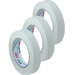 3M 2 in x 60 yds., Masking Tape, White, 3 Rolls (MMM260048A-3)* Masking Tape