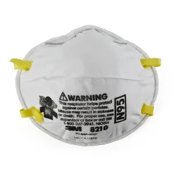 Masks<3M 8210 N95 Disposable Particulate Respirator, 20/Pack (8210)