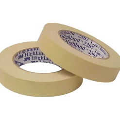 3M ™ 1/2" x 60 Yards x 5.2 mil Masking Tape 2307, Tan, 12 Rolls (T933230712PK)* Masking Tape