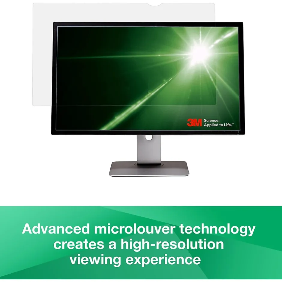 3M Anti-Glare Filter for 23.8" Widescreen Monitor, 16:9 Aspect Ratio (AG238W9B)
