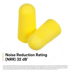Ear Protection<3M E-A-R TaperFit 2 Uncorded Earplugs, 200 Pairs/Box (312-1219)