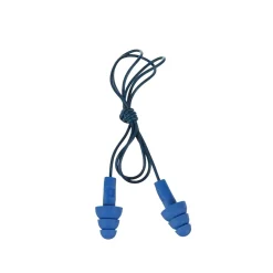 Ear Protection<E-A-R 3M UltraFit Earplugs, Metal Detectable, Corded, Poly Bag, 100 Pair/Case (340-4007)