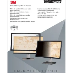 3M ™ Framed Privacy Filter for 22" Widescreen Monitor (16:9) (PF220W1F)