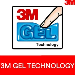 3M Gel Non-Skid Wrist Rest for Keyboards, Black (WR309LE)* Ergonomic Wrist Rests
