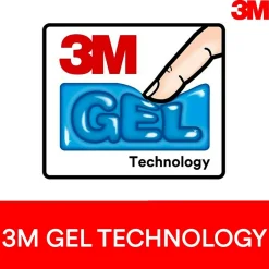 3M ™ Gel Wrist Rest for Keyboard and Mouse, Black, Easy Clean Cover, Anti-microbial Product Protection (WR340LE)* Ergonomic Wrist Rests