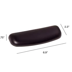 3M Gel Wrist Rest for Mouse, Black, Easy to Clean Cover, Anti-microbial Product Protection (WR305LE)* Ergonomic Wrist Rests
