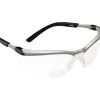 Eye Protection<3M Occupational Health & Env Safety Silver & Black Frame Safety Glasses, Gray