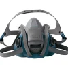 Masks<3M Occupational Health & Env Safety Reusable Respirator, Large, Gray/Teal (665565321)
