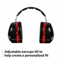 Ear Protection<3M PELTOR Optime 105 Over-the-Head Earmuffs (H10A)