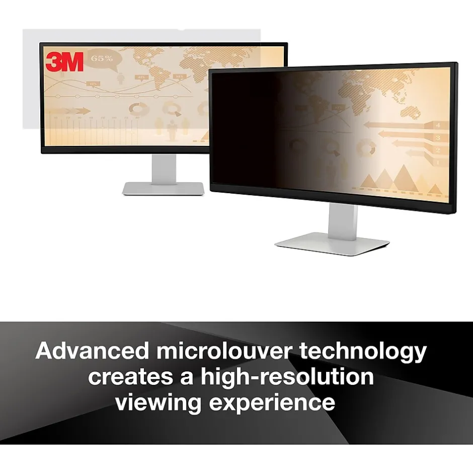 3M Privacy Filter for 27.0 in Full Screen Monitor with COMPLY Magnetic Attach, 16:9 Aspect Ratio (PF270W9E)
