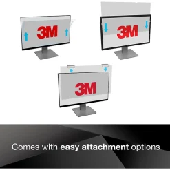 3M Privacy Filter for 23.8 in Full Screen Monitor with COMPLY Magnetic Attach, 16:9 Aspect Ratio (PF238W9E)
