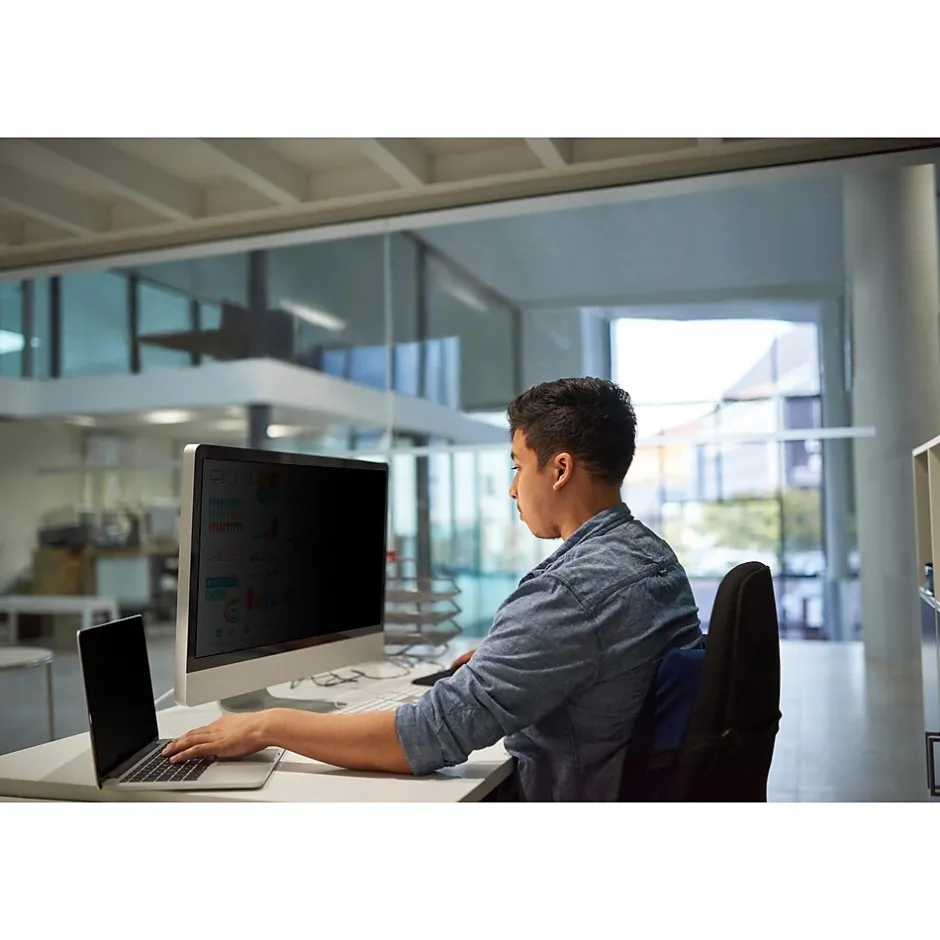 3M Privacy Filter for 23.8 in Full Screen Monitor with COMPLY Magnetic Attach, 16:9 Aspect Ratio (PF238W9E)