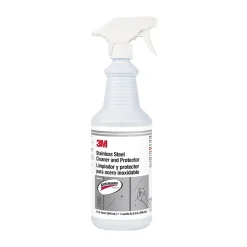 3M ™ Stainless Steel Cleaner and Protector with Scotchgard™, Ready-to-Use with Flip-Top Cap, 32 oz., 6/Ct (85901)