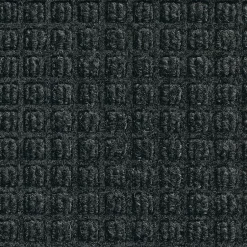 Floor Mats<M + A Matting M+A Matting WaterHog Squares Classic Mat, universal cleated, 4' x 6', Charcoal (2005446070)